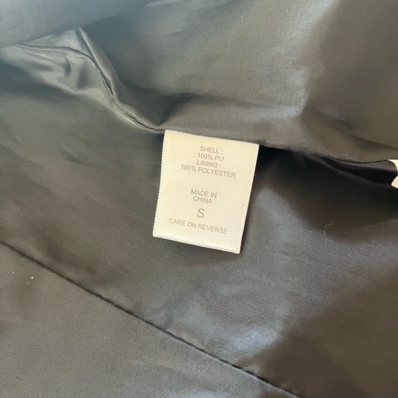 New York & Company Faux Leather Jacket - Picture 5 of 8